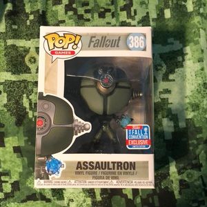Assaultron limited edition funko pop
